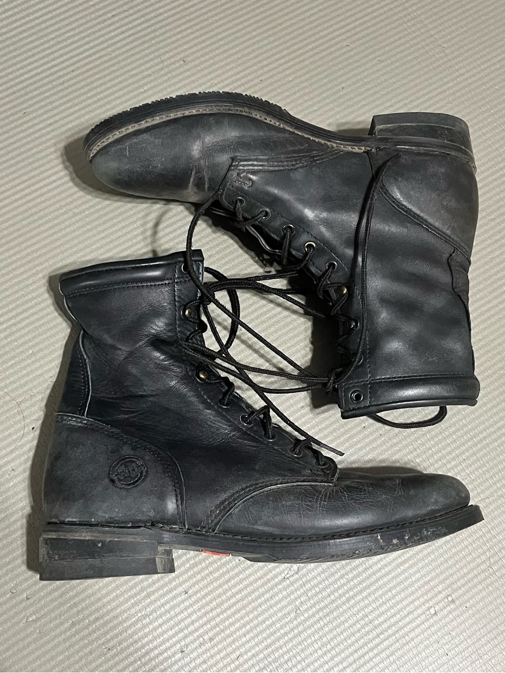 Double H Lacer Leather Paddock Boots